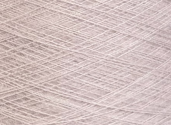 Manifattura Sesia Art. Paris Nm 15.000 – Filato in kid mohair e seta Mulberry col. Grigio perla 1355
